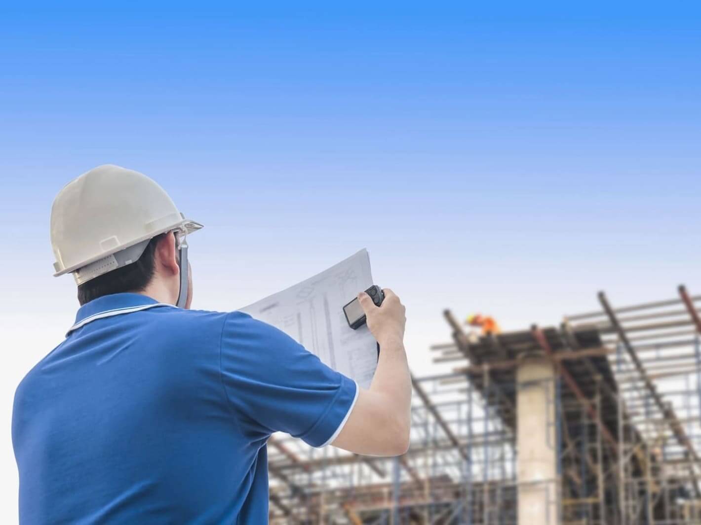 O seguro para obras